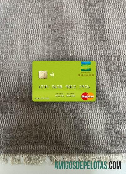 Japão Norinchukin Bank Mastercard Photolook Front amostra